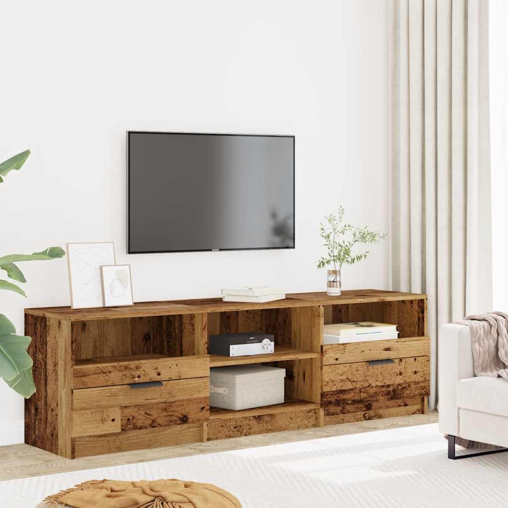 Szafka Pod Telewizor, Stare Drewno, 150X33,5X45 Cm