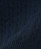 YALE Cable Knit Sleeveless_Navy