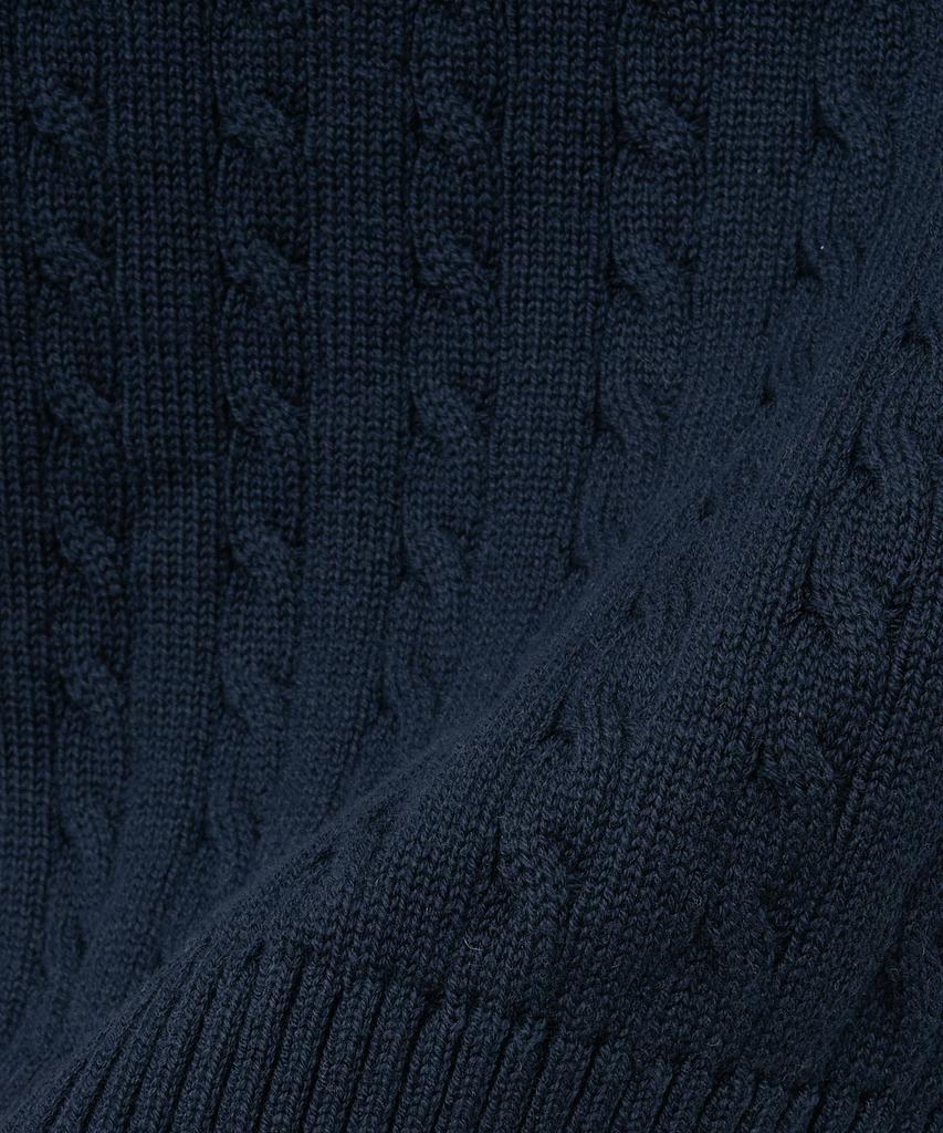 YALE Cable Knit Sleeveless_Navy