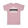 Gift T-Shirt : The Keyboard Warrior Art Wall Poster Music Electronic Piano Card