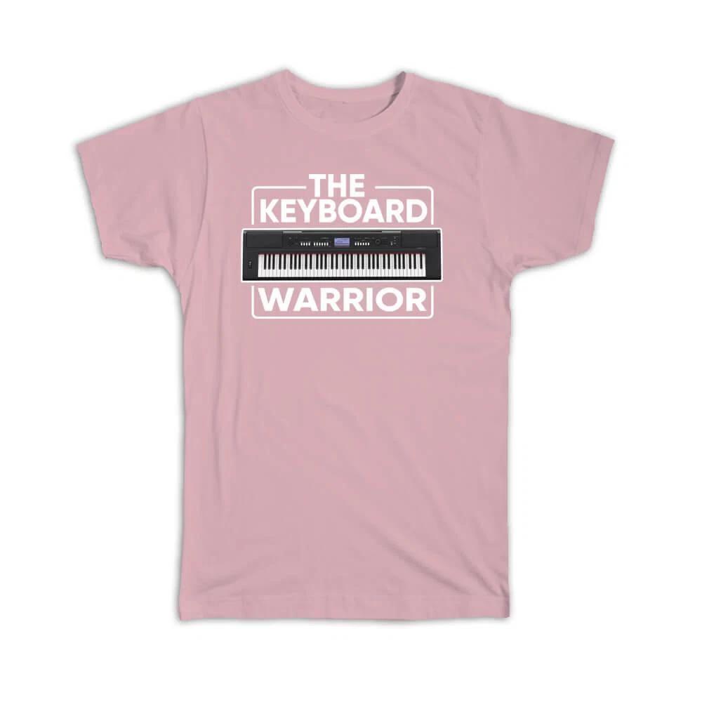 

Gift T-Shirt : The Keyboard Warrior Art Wall Poster Music Electronic Piano Card M