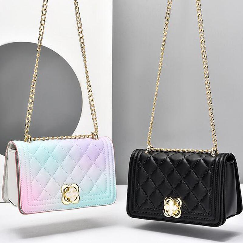 Crossbody Bags for Women Flap Designer Luxury Shoulder Bag Fashion Diamond Mesh Messenger Bag