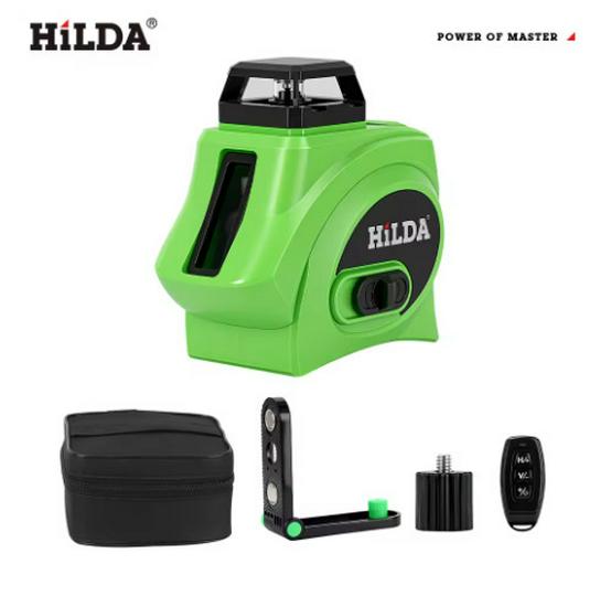 New High-Precision 5-Line Laser Level with Remote Control and Thin, Bright Light Projection