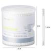 Camellia G10007 Double-Ended Paper Stick Cotton Swabs - 5 Boxes (1000 Count)