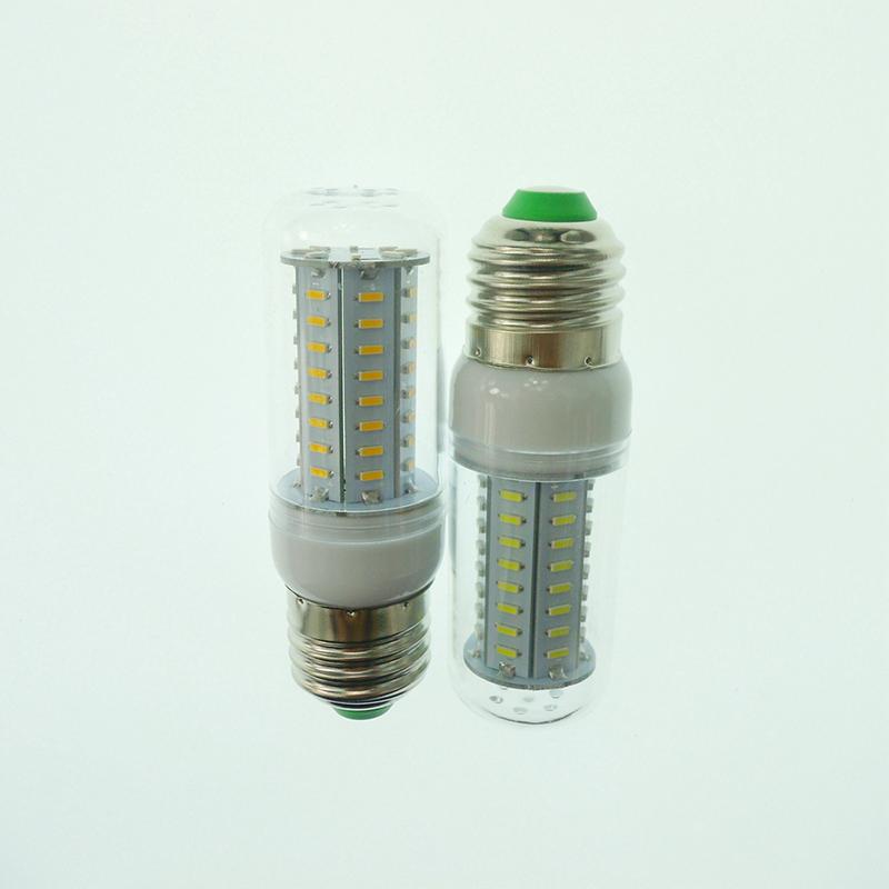 High Luminous E27 85-265V LED Lamp 4014 SMD No Flicker LED Corn Bulb 64LEDs Spot light For Home Lighting