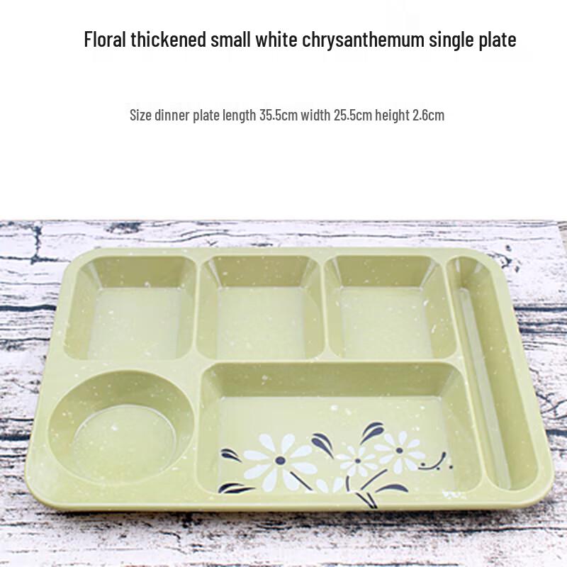 Commercial Melamine Divided Lunch Tray