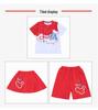 Chinese Style Cheerleading Costume for Boys & Girls - Summer Kindergarten Performance Outfit