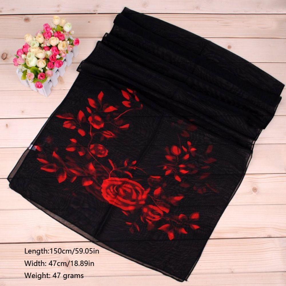 Brand Spring Summer Scarf Luxury Design Long Cape Shawl Fashion Chiffon Scarf  For Women Girls