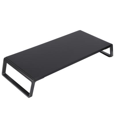 Monitor Stand Riser Black Ergonomic Keyboard Storage Laptop Computer Desktop Shelf