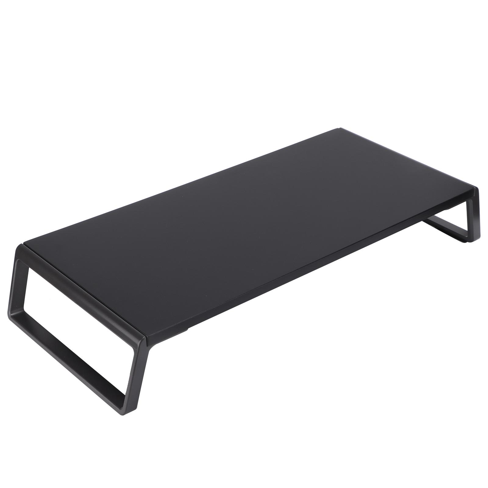 

Monitor Stand Riser Black Ergonomic Keyboard Storage Laptop Computer Desktop Shelf