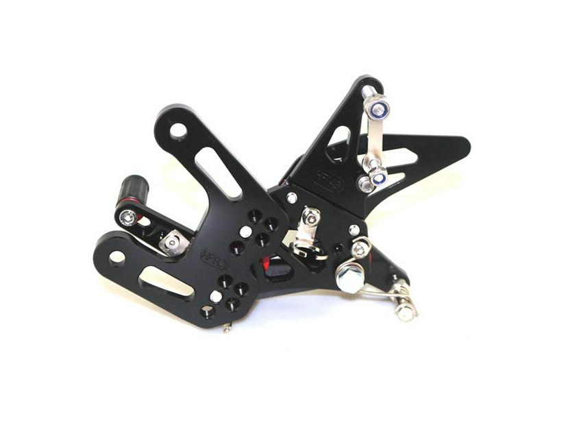 Fits KAWASAKI ZX10R 16-19: Racing Footpegs & Footrest Assembly