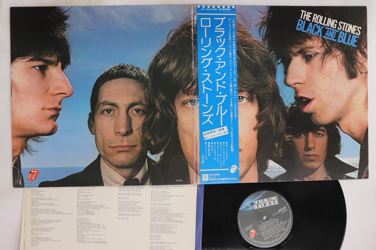 

LP Пластинка ROLLING STONES - Черно-синяя P10174S ROLLING STONES 1976 Япония Оби Рок Б/у