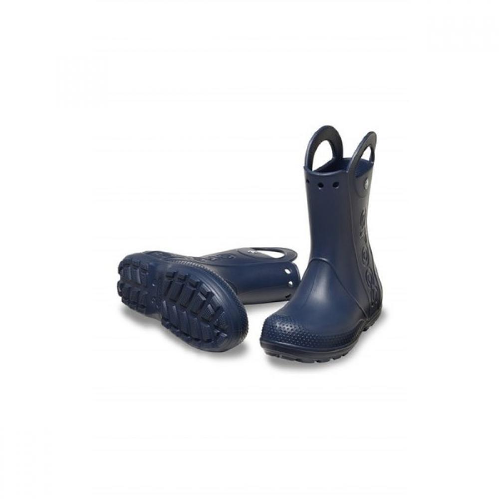 [Crocs Shoes] Crocs Official Toddler Handle It Rain Boot Navy  25skbt211056 