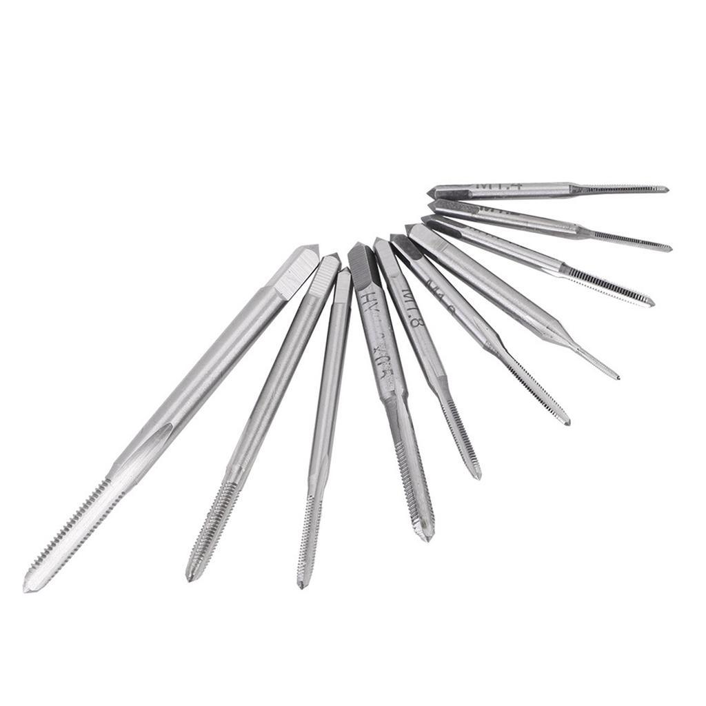 10pcs Mini M1 To M3.5 Machine Hand Tap Thread Wire Tapping Threading Taps