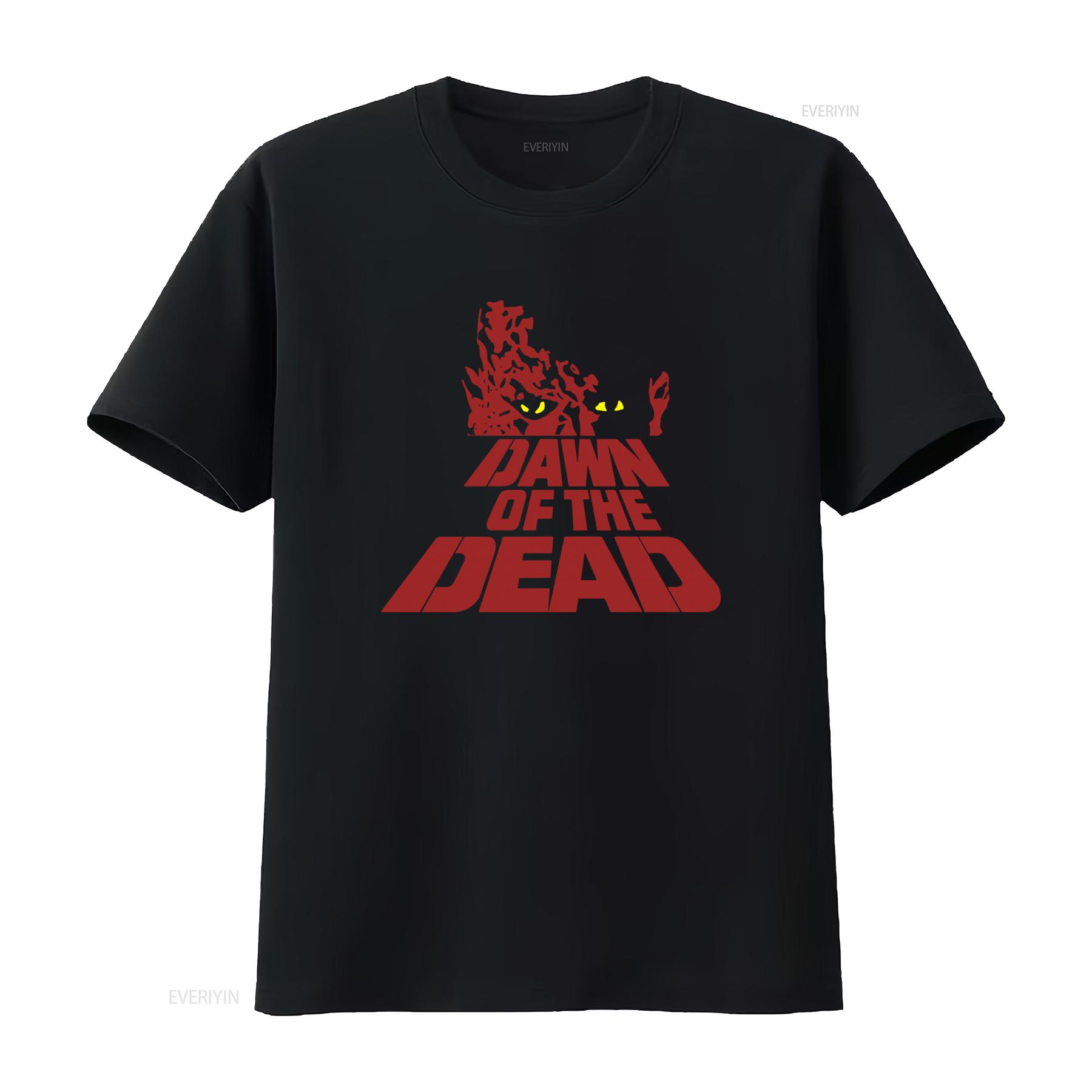 

Dawn of the Dead Horror Movie Inspired T shirt George Romero Classic Design for Fans vintage Washed Versatile graphic Unisex 4XL