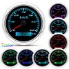 7Color LED Car GPS Speedometer 85MM Waterproof IP67 Speed Meter 60km/h with Antennafor Marine Boat Car ATV Motorcycle