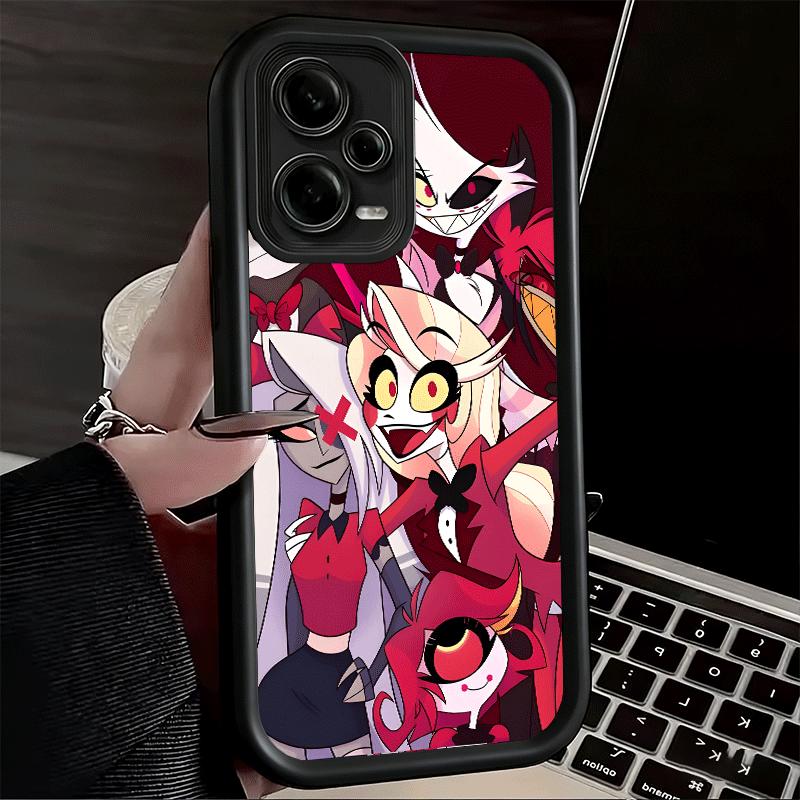 Hazbin Hotel Anime Soft Phone Case for Xiaomi Poco X7 X6 X5 Pro X4 Gt X3 F7 Ultra M8 M7 Redmi 15C 15 14C 13 13C 12 12C 10 10C