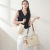 2025 New Tote Bag for Women, Genuine Leather, High-End Feel, Large Capacity, Summer Niche Commuter Shoulder Bag, Trendy Bags