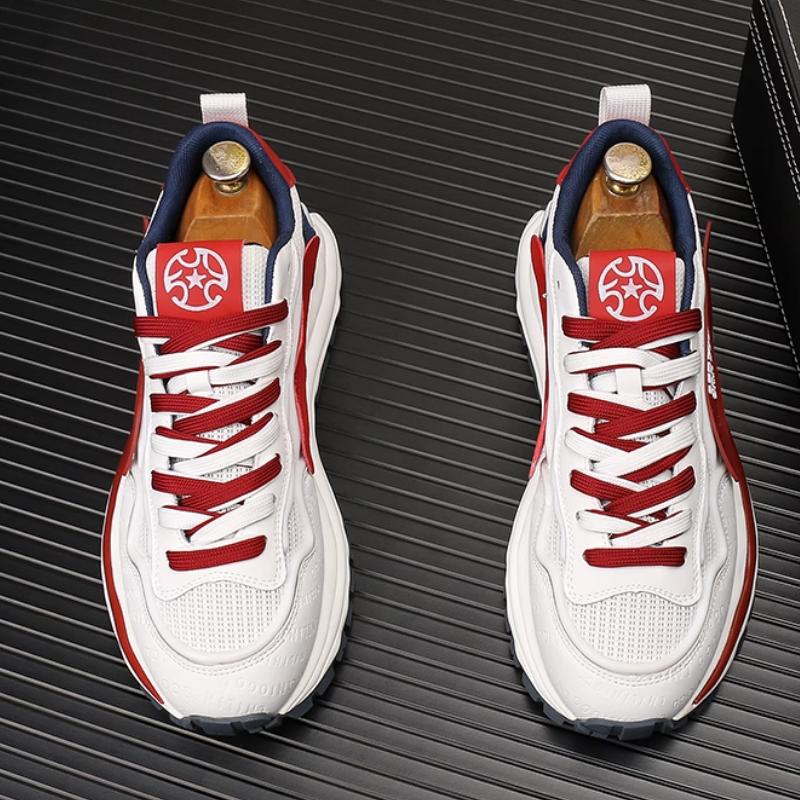 Fashion Forrest Gump men's shoes' new breathable mesh style dad shoes, Korean thick-soled sporty casual shoes for men   b27