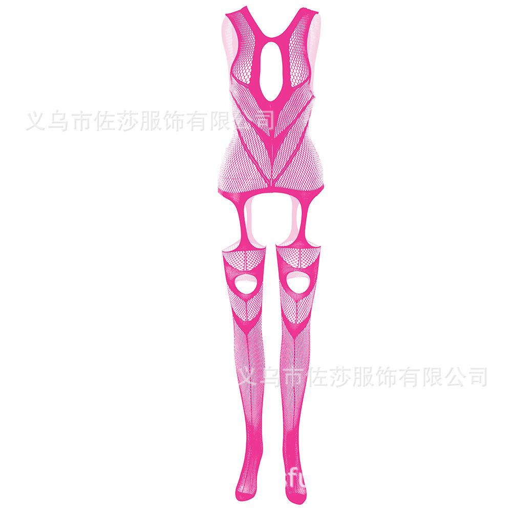 Sex Underwear Uniform Jacquard Lace-up Crotch Tights Stockings New Models