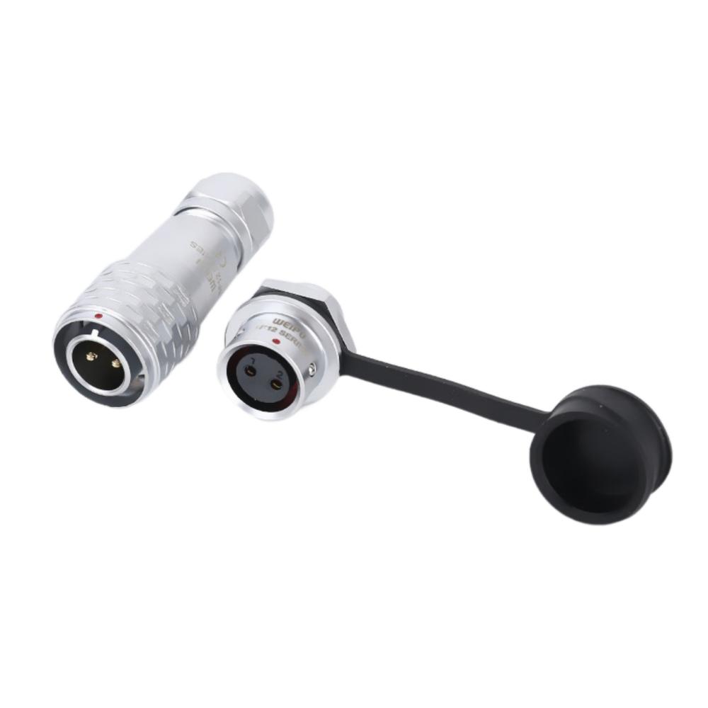 WEIPU SF12 2 3 4 5 6 7 9Pin Waterproof Automotive Aviation Connector M12 Socket Plug Solder Wire Panel Power Electrical Adapter