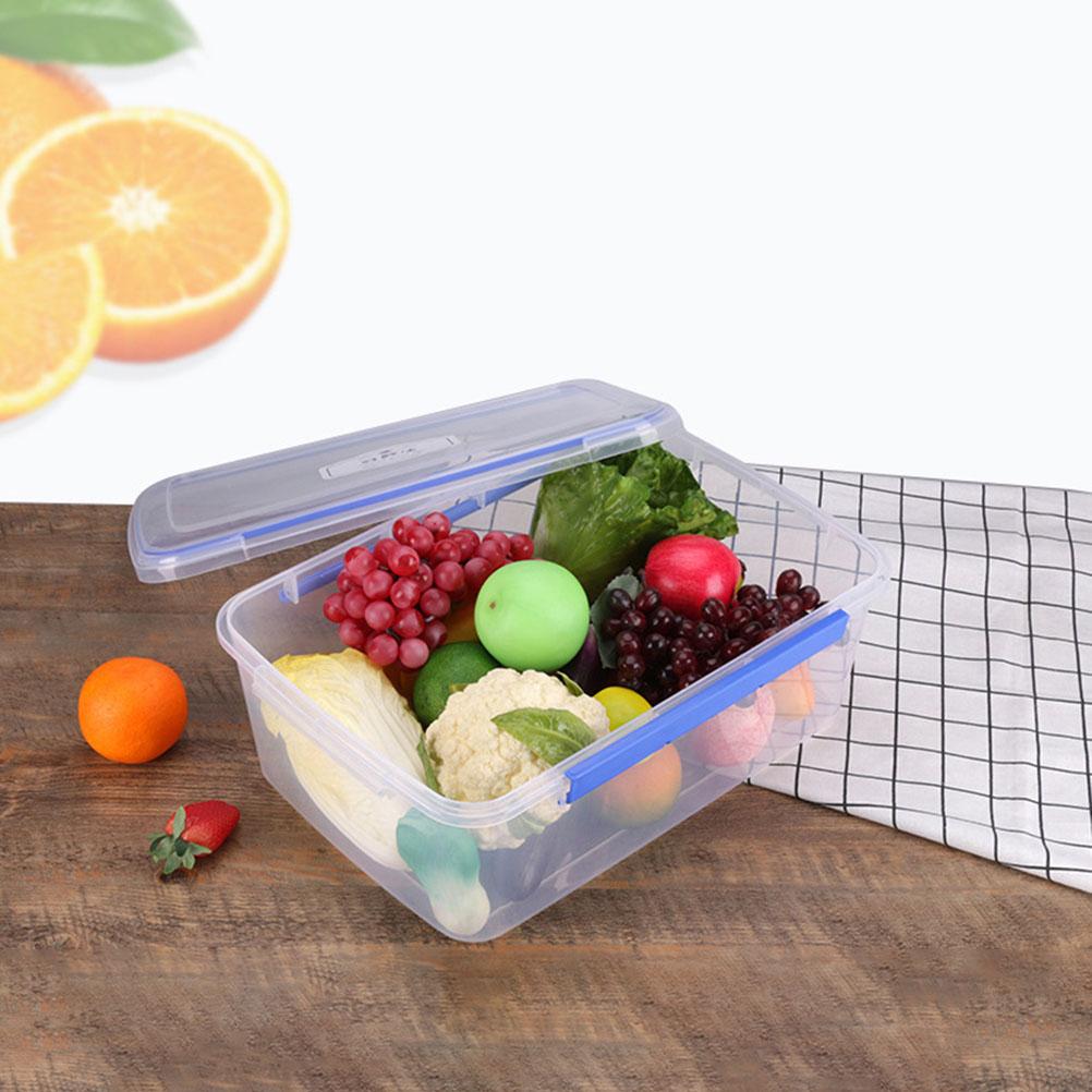 2 Pcs Plastic Fermentation Box with Lid 5.5L Stackable Sourdough Proofing Pizza Bowl Portable Reusable Container