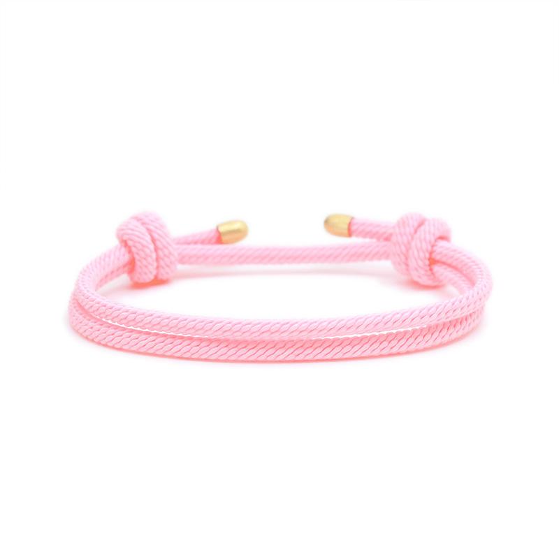 2025 New Minimalism Milan Rope Bracelet Men's and Women's Handmade Adjustable Couple Bracelet Fashion Jewelry Gift for Friends