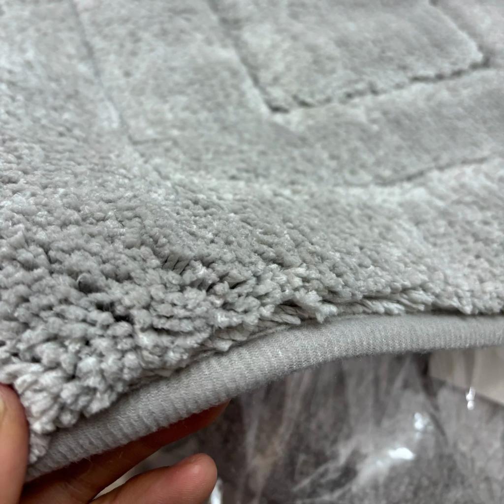 Thickened Bathroom Absorbent Floor Mat, Bathroom Door Mat, Non Slip Toilet Mat, Entrance Door Mat, Household Carpet,Bath Mats