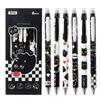 6pcs Cute Cat Erasable Gel Pens, 0.5mm Blue Ink Quick Dry No Smudge, Back To School & Gift Set
