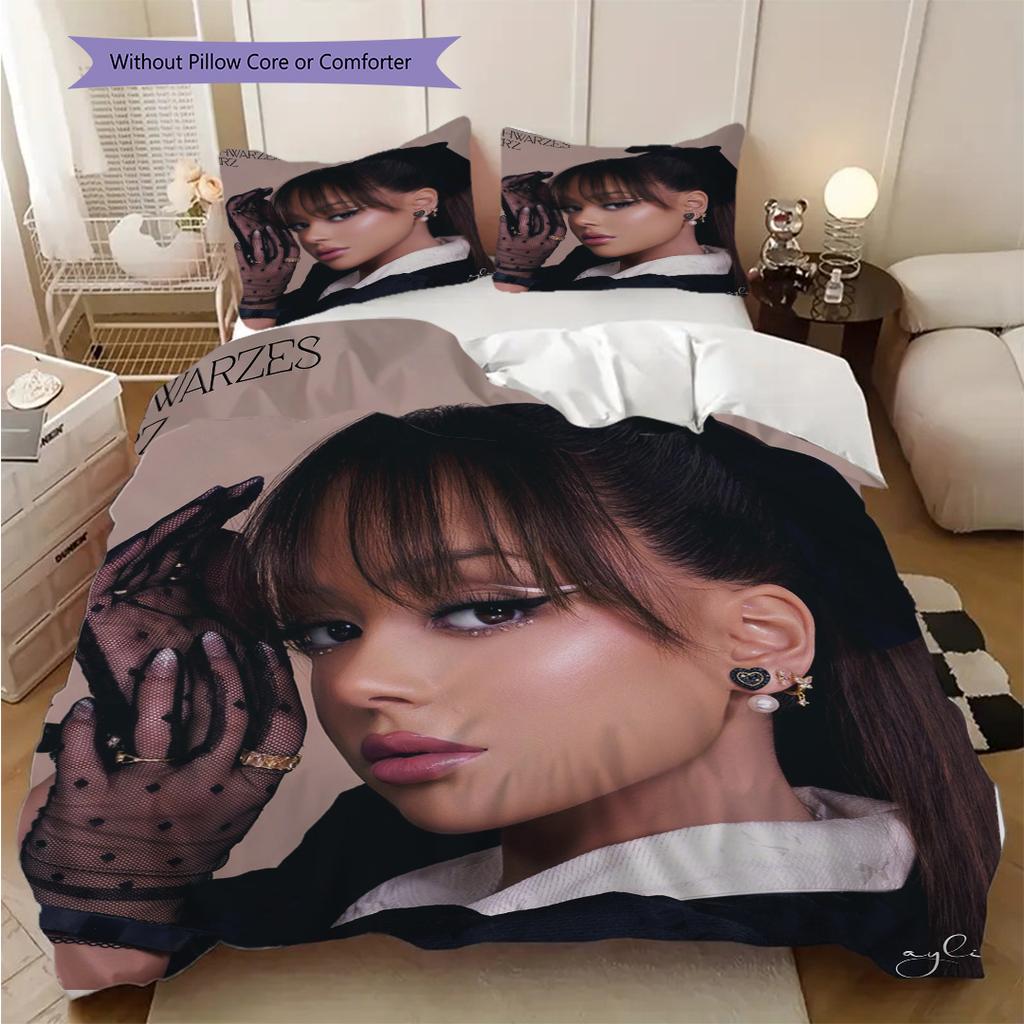 Ayliva exquisite poster art bedding, duvet cover, pillowcase, home decoration, birthday gift (1 * duvet cover+2 * pillowcase, coreless)