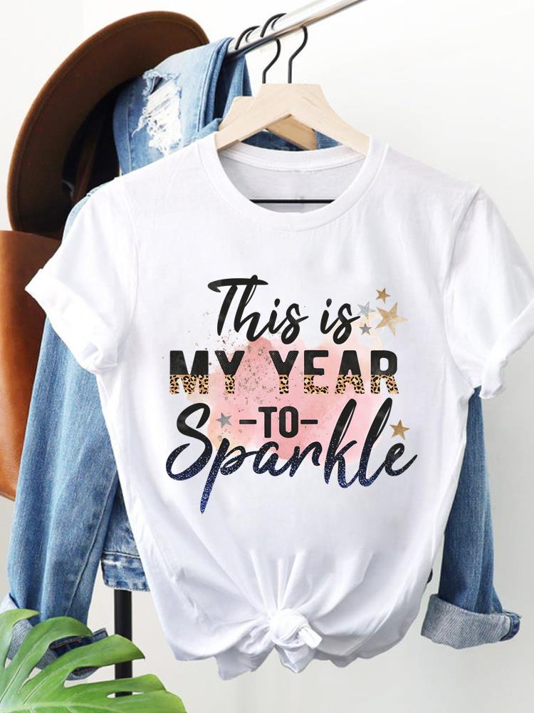 (Asian Size) Clothing T Shirt Women Fashion Tee Top Woman Print travel flower cute Female Short Sleeve Graphic T-shirts