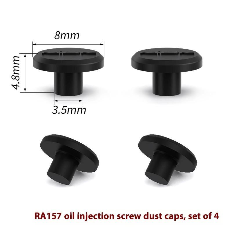 

Road Bike Hydraulic Disc Brake Caliper Oil Nozzle Dust Cap Screw Rubber Cover DA Protective Sleeve 105UT