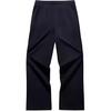 Anta Comfortable Solid Color Lace-Up Casual Pants Women Bottoms Black 962448303-2