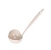 Wheat Straw Soup Spoon Long Handle Plastic Colander Filter Mesh Tableware  Pot Scoop Home Kitchen