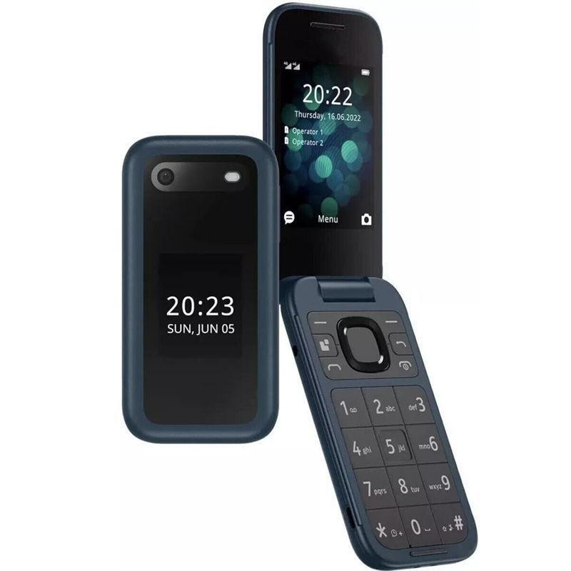 Nokio 2660 Flip 2G Unlocked Dual Sim 2G version BIG BUTTONS 4 Colors Flip Phone
