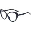 3 Pairs of Internet Famous Cat Eye Frame Glasses Fashionable Retro Style Reading Glasses Suitable for Both Men and Women
