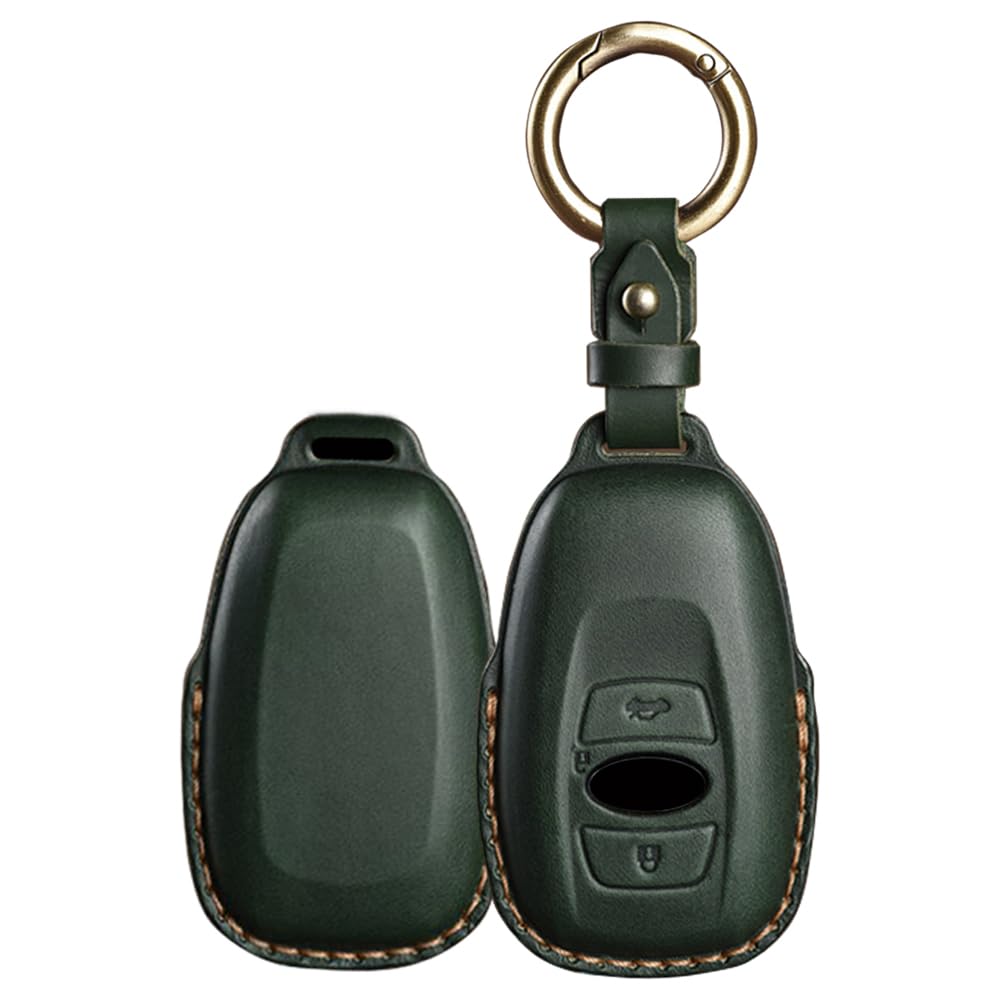 

[TECART] Subaru Exclusive Key Case, Key Cover, Key Holder, Smart Key Cover, Smart Key зелёный