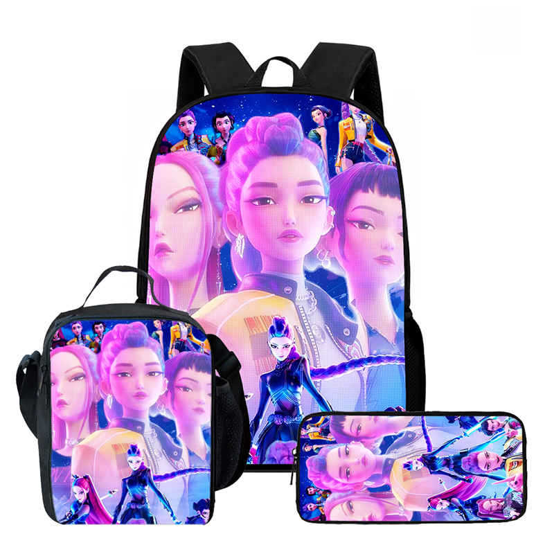 Kpop Witch Hunter Group Schoolbag High Definition Printing Casual Cross Border Light Backpack One Piece Hair