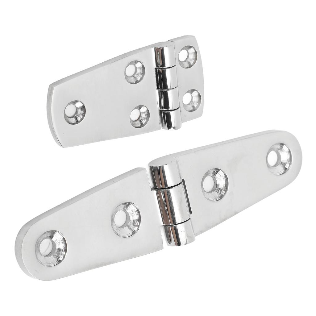 4Pcs Boat Hatch Hinge 316 Stainless Steel Rust Proof Sturdy Marine Hatch Hinge for Yacht