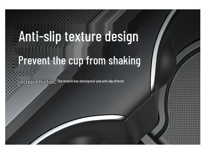 Silicone Center Console Cup Holder Coaster for Tesla Model 3/Y (Updated Version)