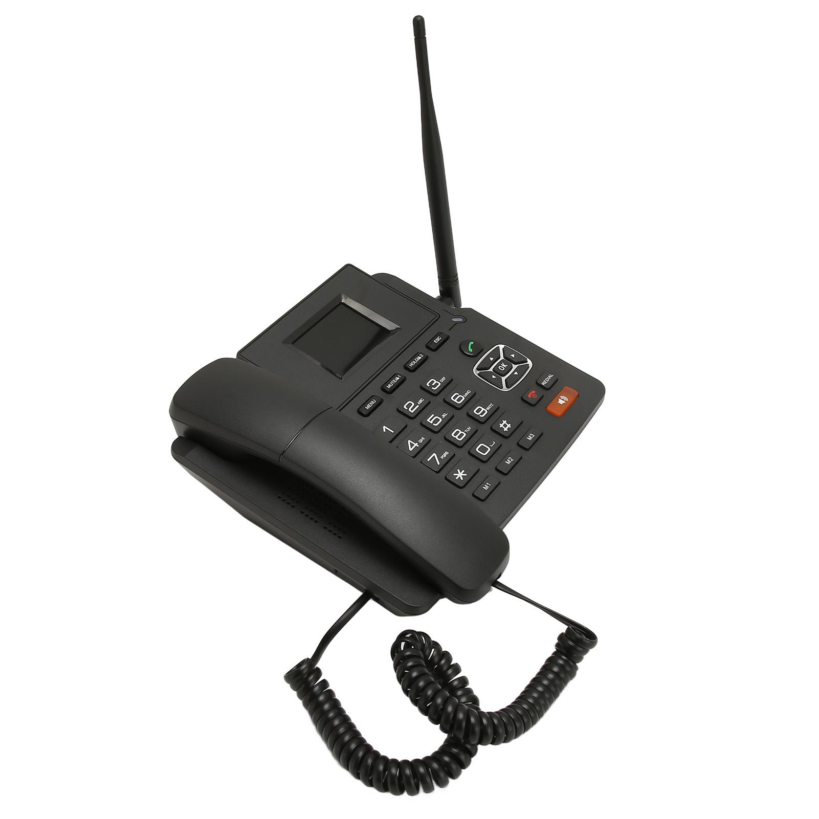 

4G VOIP двухрежимный стационарный телефон многофункциональный SIP сетевой WiFi IP-телефон для офиса и дома EU Plug