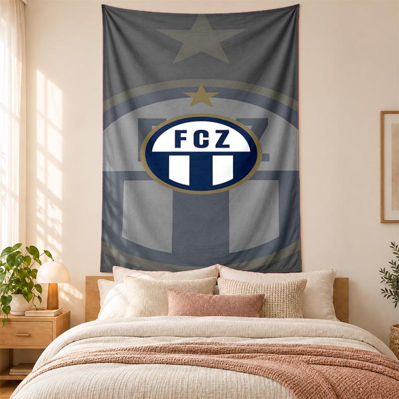FC Zurich Tapestry highquality for decorating living room bedroom dorm walls ideal as bedroom wallart orholiday gift