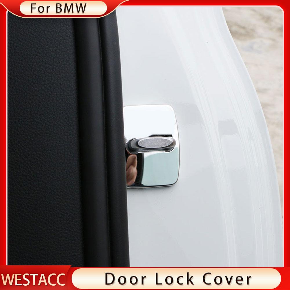 4 bucăți/set capac de blocare a ușii mașinii autocolante pentru ușă pentru BMW X1 X3 X5 X6 E70 E71 E91 E92 E93 F20 F15 F13 M3 E34 X5 E53