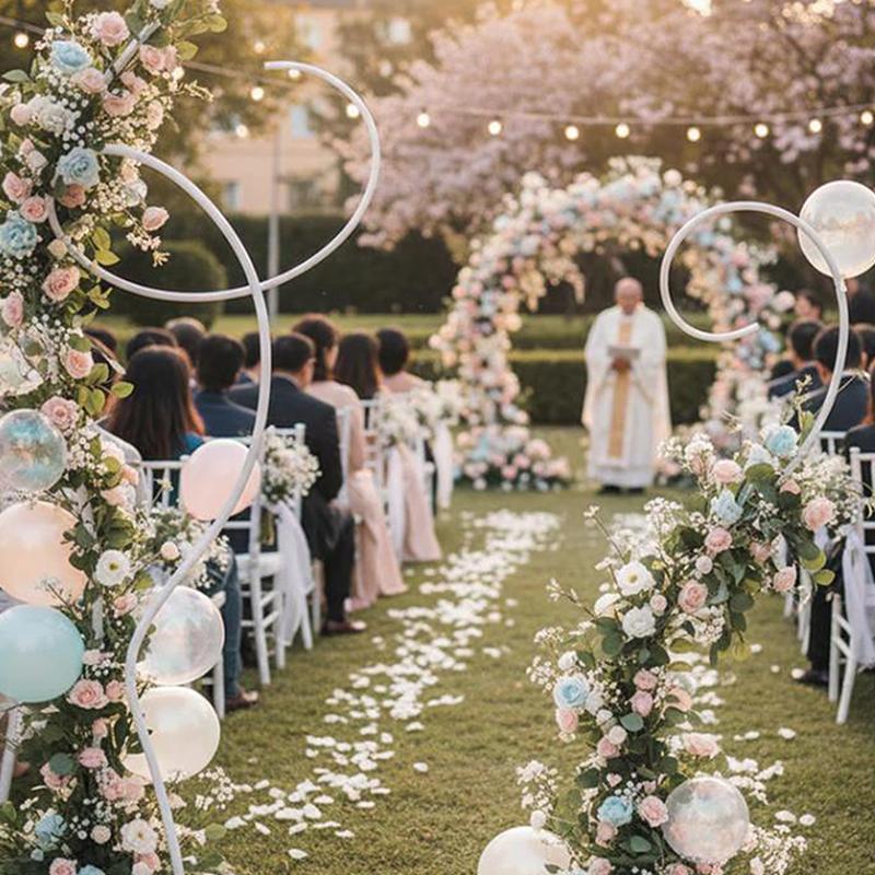 Butterfly And 5M Styling Tube Bendable Aluminum Pvc Pipe Wedding Party Baby Shower Birthday Decor Mold Diy Prop