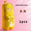 1 Cute Cartoon Pencil Case, Animal Series, Backpack-style Pencil Case (without Shoulder Straps), Pencil Case for Students