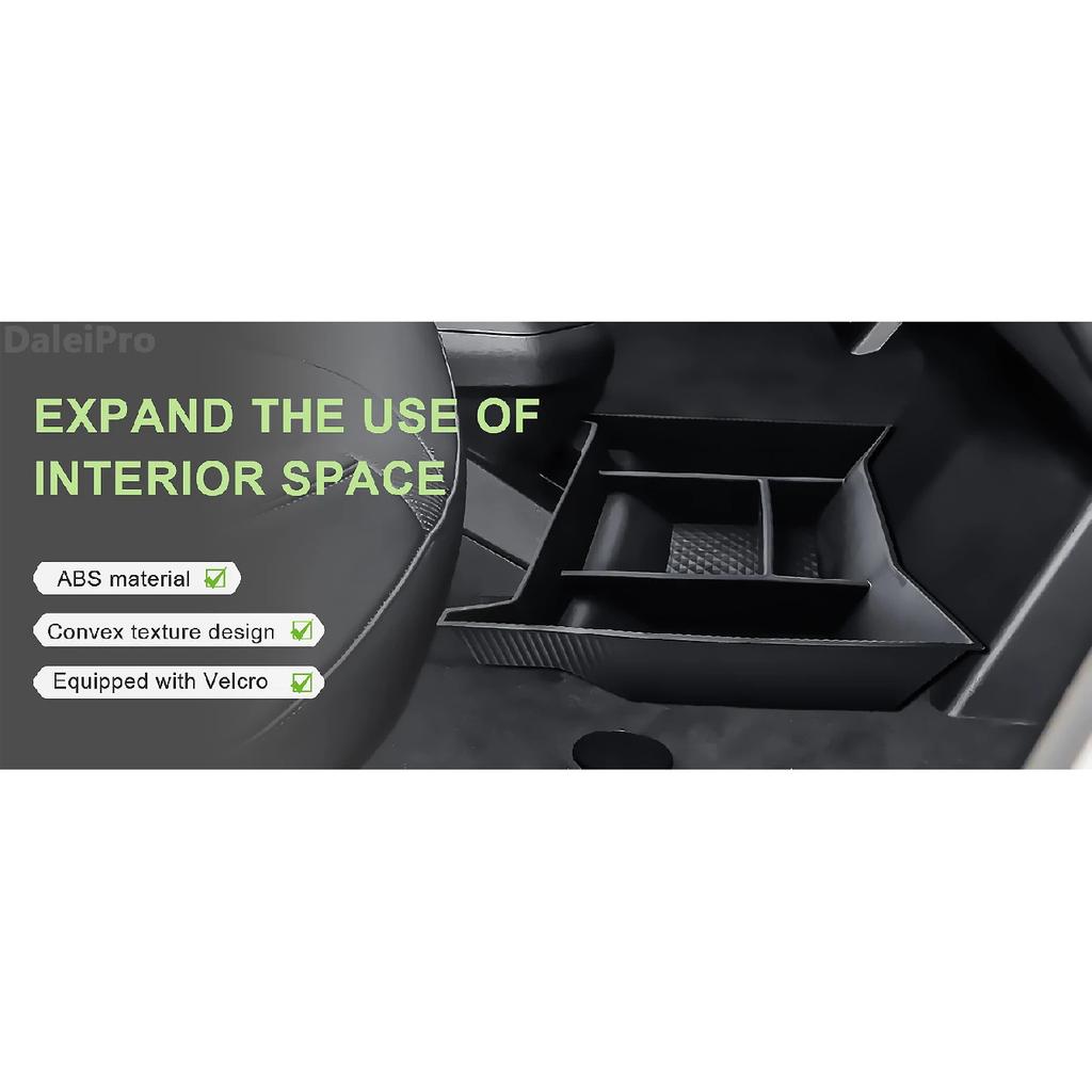 For BMW iX 2022-2026 i20 xDrive Car Center Console Organizer Tray Floor Storage Box Central Control Armrest Box Accessories