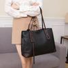 Tragetasche für Damen Neue Mode Damen Tasche Eine Schulter Große Kapazität Trendig High-End Japanisch und Koreanisch Weiches Leder Große Tasche Pendeltasche