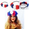 Rot Weiß Blau Blumenkrone Stirnband Für Queens Jubiläumsfeierlichkeiten