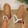 Fashion 2025 New Women Winter Fashion Thick-soled Snow Boots Flat-soled Plus Cotton Shoes Comfortable Casual Boots Women Shoes for Women