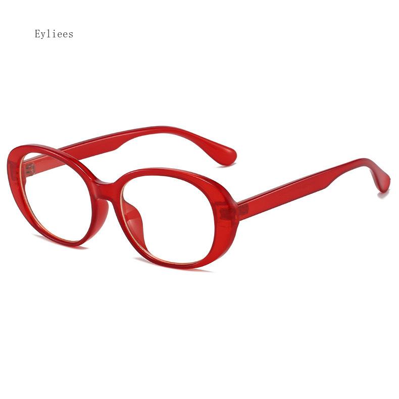 

Latest Unisex Round Myopia Glasses High Performance for Men Women Pc Frame Plain Nearsighted Oval Eyewear -1.0 -2.5 -2.0 Gafas -3.0